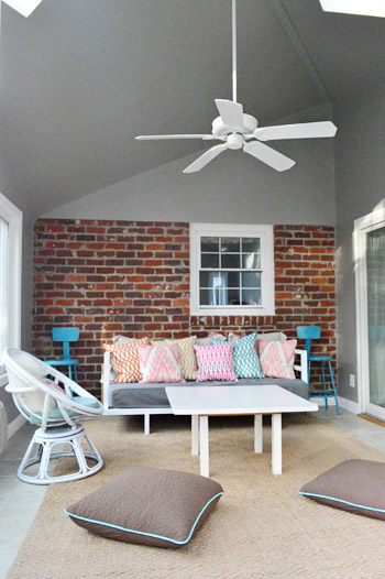 How To Paint Extra High Vaulted Ceilings Young House Love