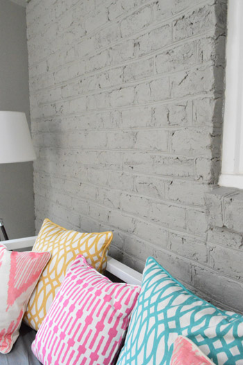 How To Paint A Brick Wall Young House Love