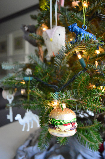 Burger Ornament