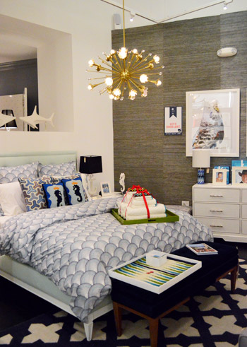 Adler Blue Grey Bedroom