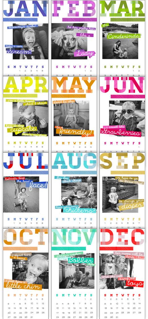 Our Free Annual Calendar Template Is Finally Here For You | Young House Love