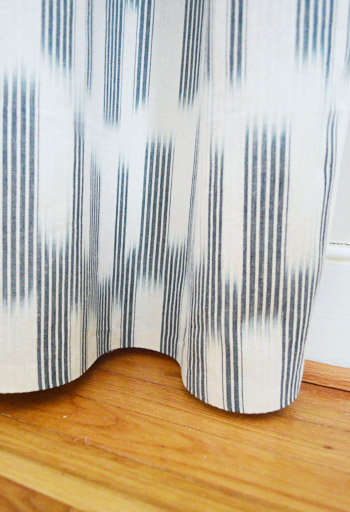 Making No Sew Ikat Curtains For A Kids Room | Young House Love