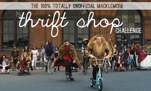 Macklemore Thrift Shop Coat   Macklemore Challenge 