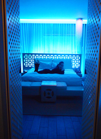 Quarto de hotel Miami 1 Blue