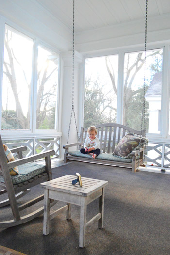 Charlotte Mansion Porch Swing