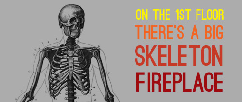 Kids Skeleton Fireplace
