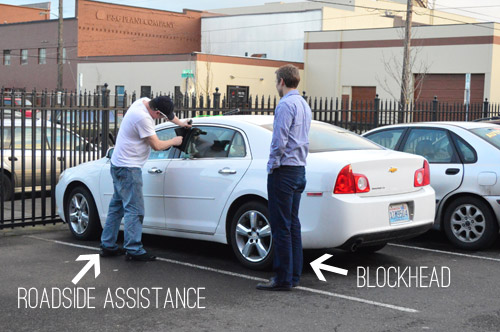 Portland Locked Out Of Car