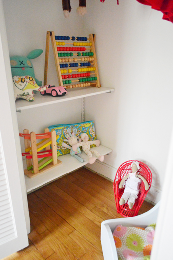 turning closet into playroom