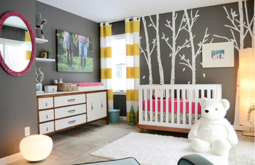 woods themed nursery