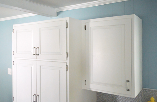 How To Add Crown Molding To The Top Of Your Cabinets Young House