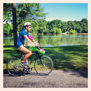 Biking With Daddy