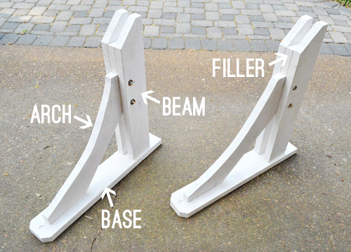 Pergola 7 Brace Parts