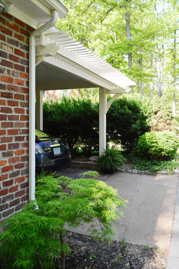 Pergola After From Sidewalk