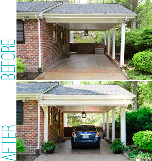 Pergola Before And After