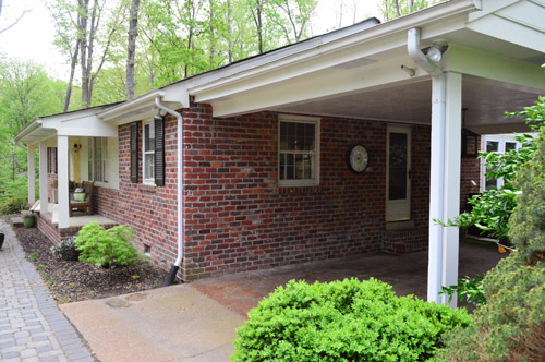 Pergola Before Side