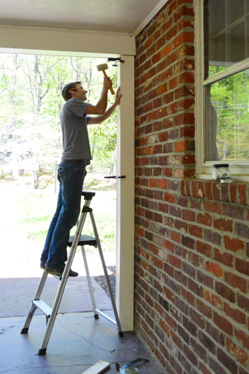 Pergola John Hammering Post