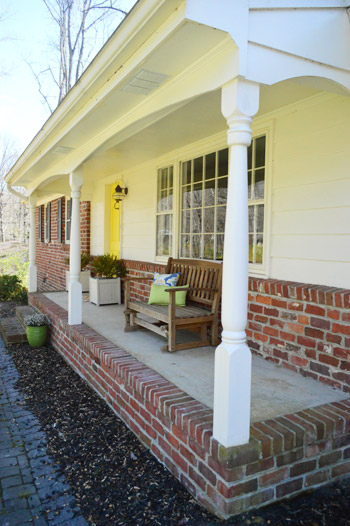 Porch 3 Before Columns Close