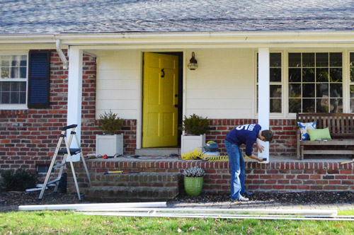 Porch Nailing Front