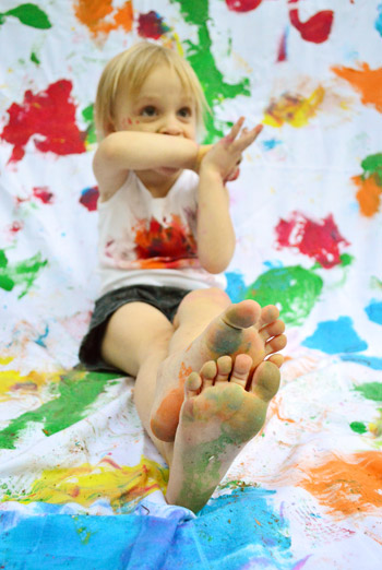 35Months Foot Closeup