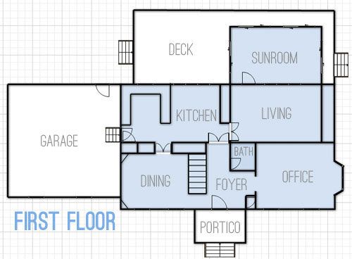 Floor Plan Sketch. Floorplanner. Floor Plan. Living Space with