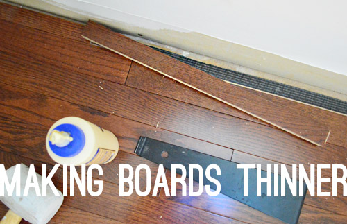 Hard Making Boards Thinner