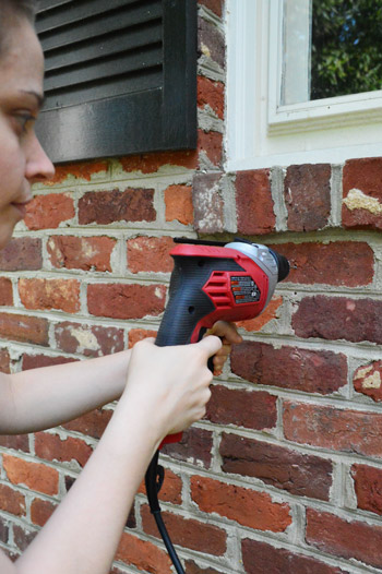 Window Boxes 2 Drill Pilot Holes