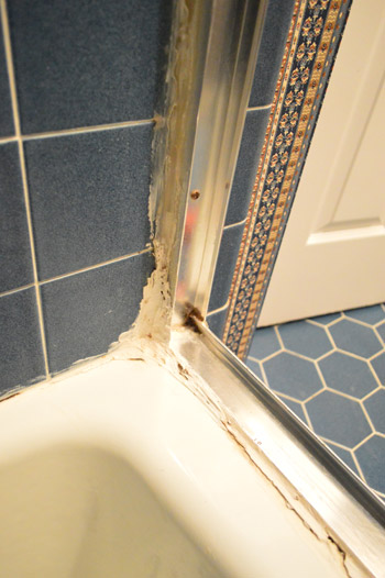 How To Remove An Old Sliding Shower Door Young House Love