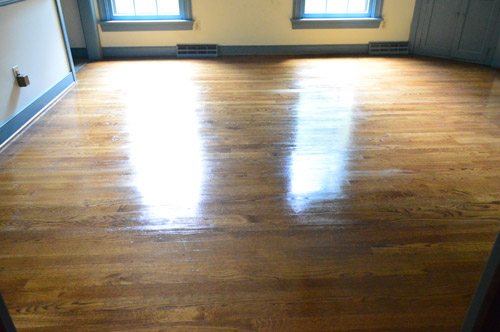 How To Clean Gloss Up And Seal Dull Old Hardwood Floors Young