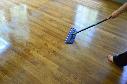 How To Clean Gloss Up And Seal Dull Old Hardwood Floors Young