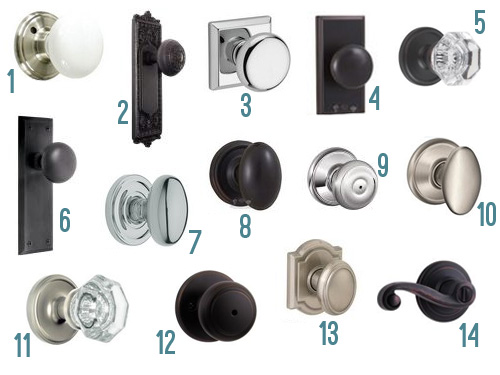 inside door knobs