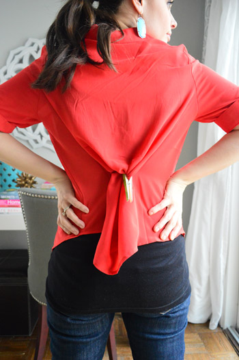 HGTV Sherry Shirt Clipped