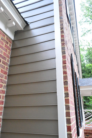 red brick house exterior trim colors