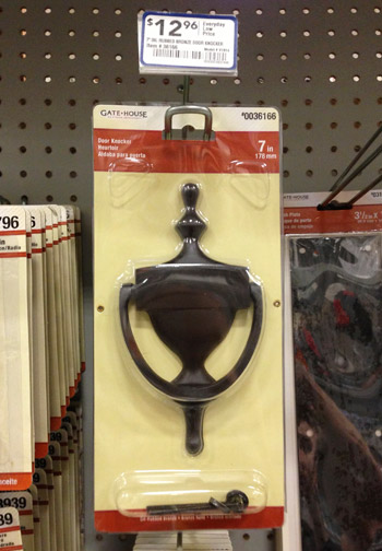 Knocker 4 Home Depot