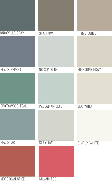 New House Paint Colors