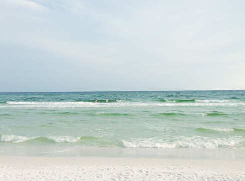 Beach Pic Blue