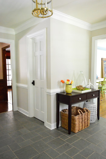 Foyer Freshness A Soft Neutral Paint Color Young House Love