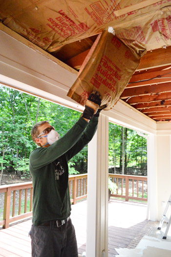 Tearing Down An Old Ceiling So We Can Vault It Young House Love