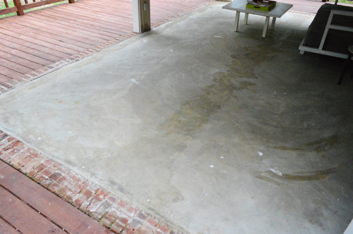 A Concrete Floor Paint It Or Tile, Tile Over Painted Concrete Basement Floor