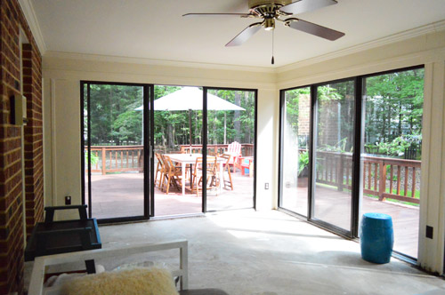 Open Er Up Converting A Sunroom Into A Veranda Young