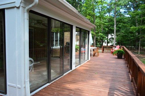 Sunroom 3 Before Broken Doors