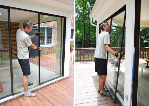 Sunroom 7 Removing Side Doors