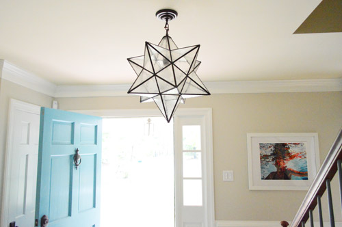 hanging moravian star