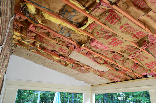 How To Install A Wood Plank Ceiling Young House Love