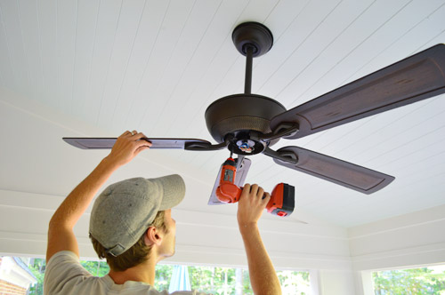 Installing Outdoor Fans Young House Love, Baseball Ceiling Fan Light Kit