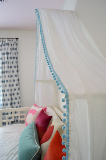 Nursery hotsell canopy diy