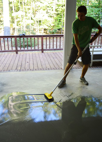 FloorPrep 8 Spreading Concrete