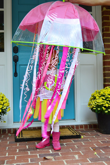 Stunning Homemade Jellyfish Costume  Jellyfish costume, Jellyfish costume  diy, Jellyfish halloween costume