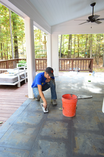 Tiling 21 John Working