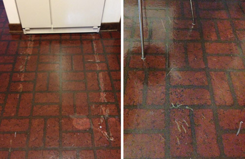 Kitchen Bad Shape Floors