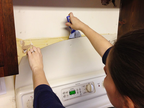 Nelson Stove Removing Backsplash